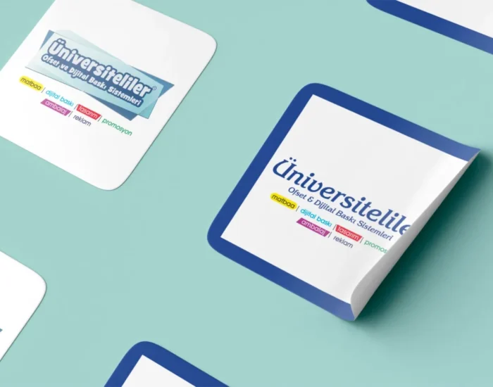 Etiket sticker baskı | Üniversiteliler Ofset İzmir